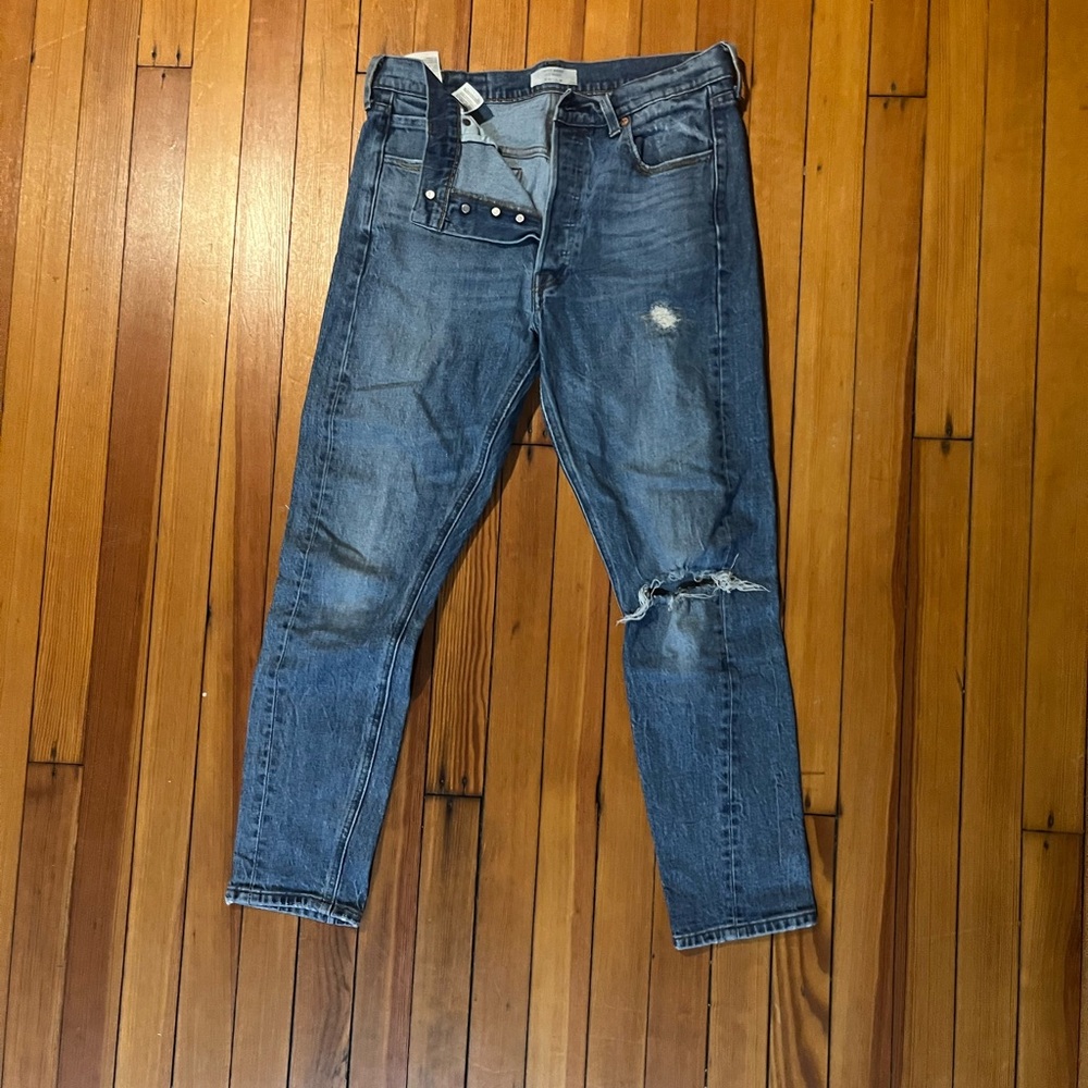 Levi’s 501 skinny altered
